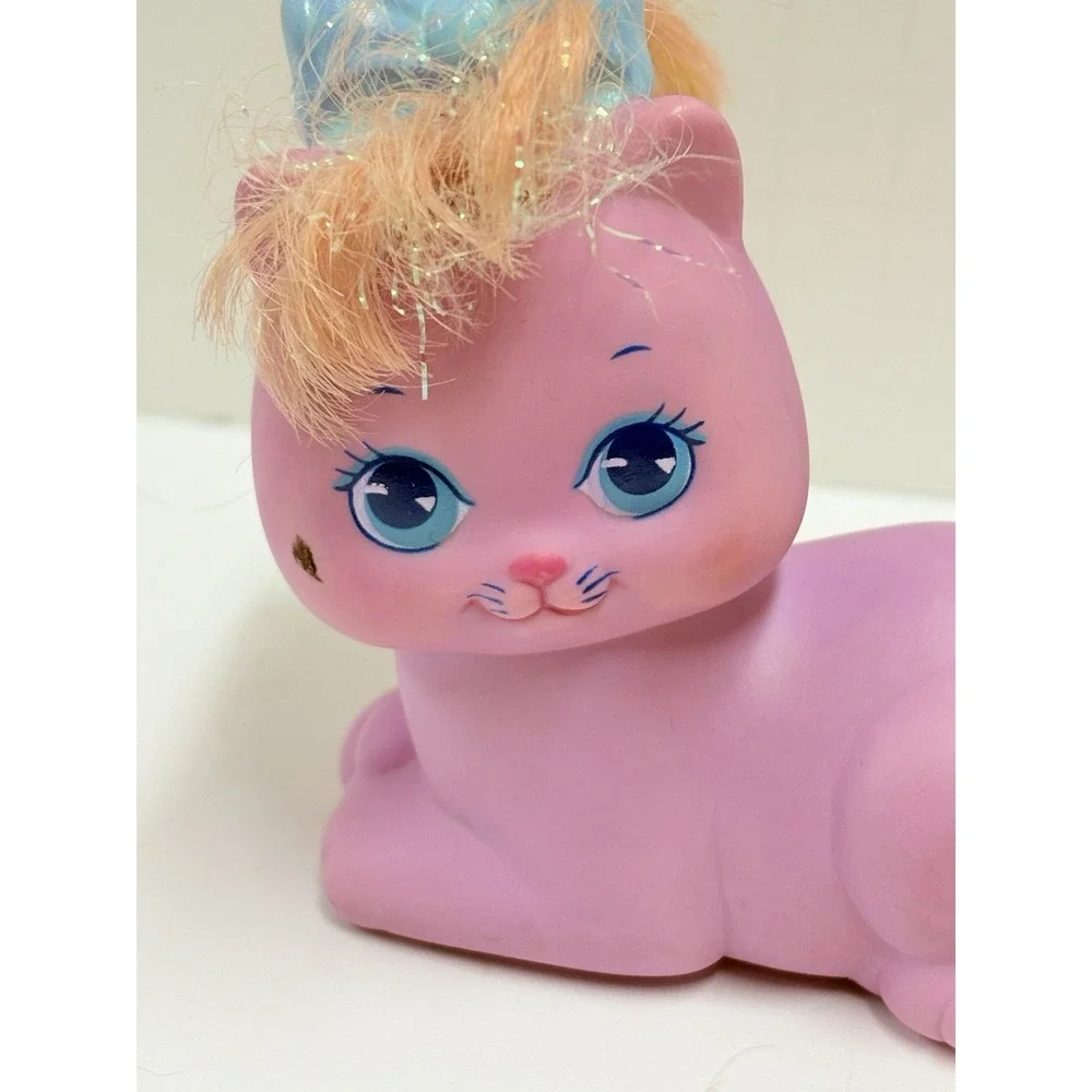 VTG‎ Mattel 1989 My Little Pretty Kitty PURPLE PAWS Growing Hair First Release